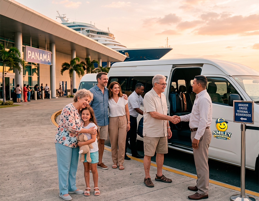 Cruise port transfers